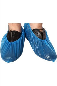 SKMG004 Online Order One-Time Dust-Free Shoe Cover Supplier for Dust-proof and Anti-skid Home Laboratory Factory Workshop Design with Adjustable Elasticity back view